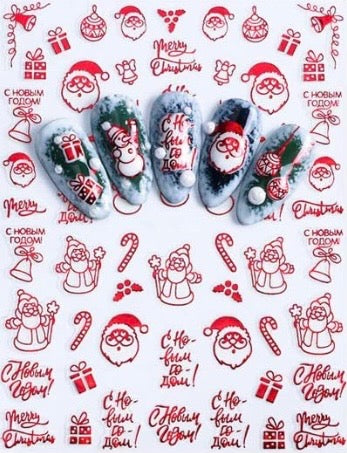 Christmas Stickers I