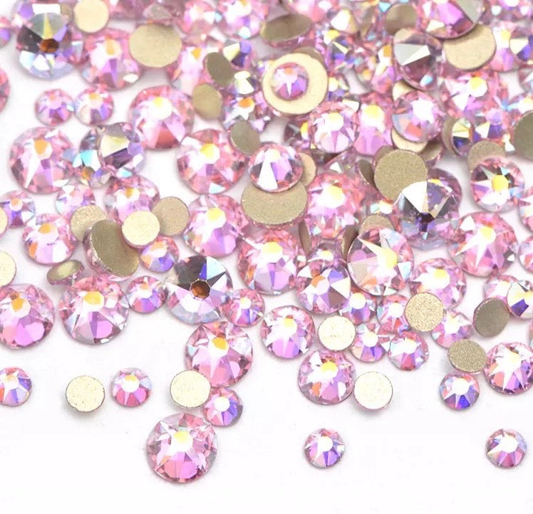 Pink Rhinestones