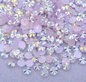 Purple Snow Rhinestones